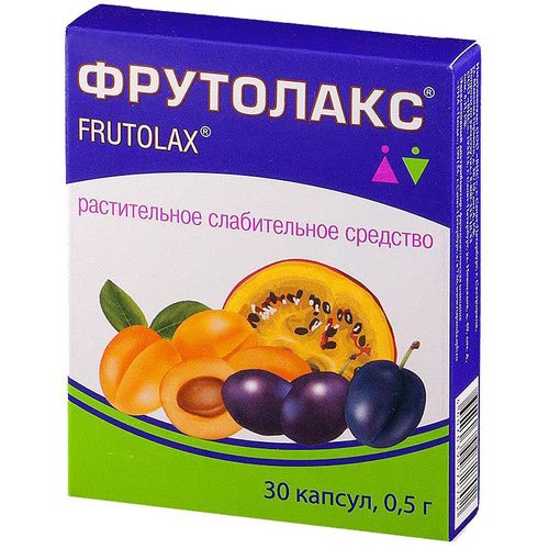 ФРУТОЛАКС КАПСУЛЫ 500 МГ №30
