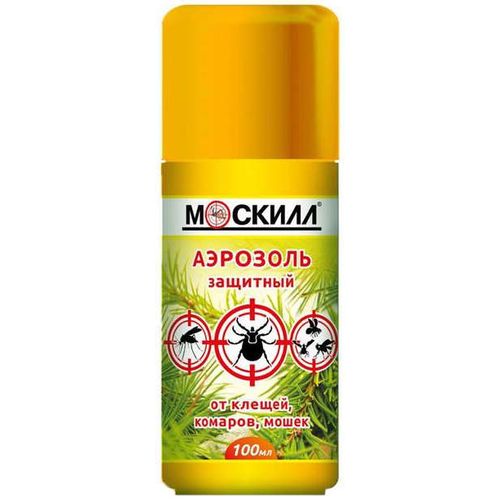 МОСКИЛЛ АЭРОЗОЛЬ ОТ КОМАРОВ АЭРОЗОЛЬ [РЕПЕЛЛЕНТНЫЙ] 100 МЛ №1