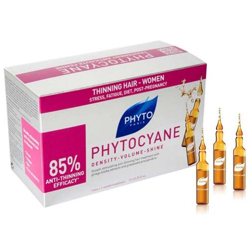 PHYTOSOLBA ФИТОЦИАН СЫВОРОТКА ПРОТИВ ВЫПАДЕНИЯ ВОЛОС КОСМЕТИЧЕСКАЯ СЫВОРОТКА 7,5 МЛ №12