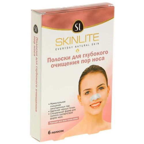 SKINLITE ПОЛОСКИ Д/ГЛУБОКОГО ОЧИЩЕНИЯ ПОР НОСА SL-101 КОСМЕТИЧЕСКИЕ СРЕДСТВА ПРОЧИЕ   №6