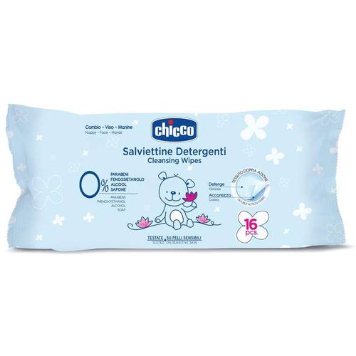 CHICCO BABY MOMENTS САЛФЕТКИ ОЧИЩАЮЩИЕ САЛФЕТКИ ВЛАЖНЫЕ ДЕТСКИЕ   №16
