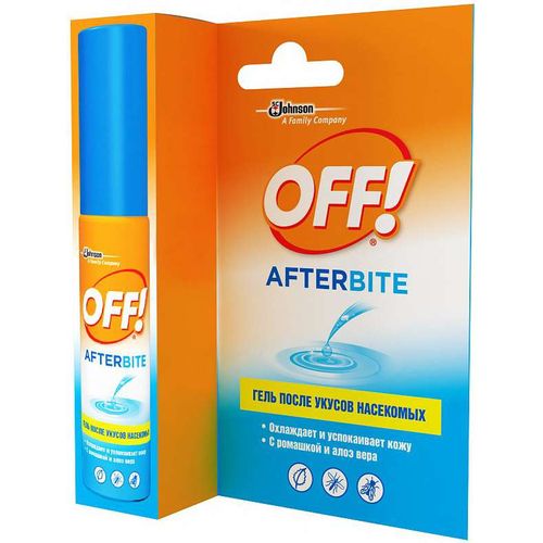 OFF! AFTER BITE ГЕЛЬ ПОСЛЕ УКУСОВ НАСЕКОМЫХ КОСМЕТИЧЕСКИЙ ГЕЛЬ 25 МЛ №1