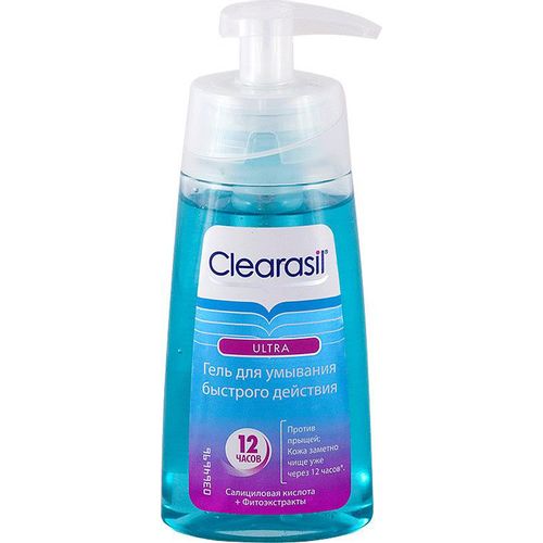 CLEARASIL ULTRA ГЕЛЬ Д/УМЫВ БЫСТРОГО ДЕЙСТВИЯ ГЕЛЬ ДЛЯ УМЫВАНИЯ 150 МЛ №1