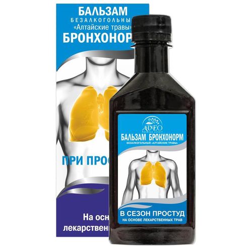 БРОНХОНОРМ БАЛЬЗАМ  250 МЛ №1
