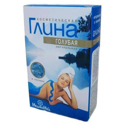 ГЛИНА ГОЛУБАЯ КОСМЕТИЧЕСКИЙ ТАЛЬК 100 Г №1