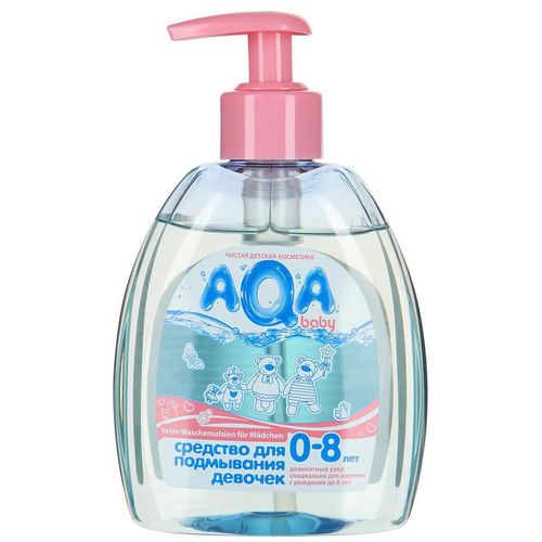 AQA BABY ГЕЛЬ Д/ПОДМЫВАНИЯ ДЕВОЧЕК ГЕЛЬ 300 МЛ №1