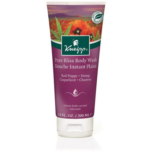 KNEIPP ГЕЛЬ ДЛЯ ДУША СЧАСТЛИВЫЙ СЛУЧАЙ С МАСЛАМИ КРАСНОГО МАКА И КОНОПЛИ ГЕЛЬ ДЛЯ ДУША 200 МЛ №1