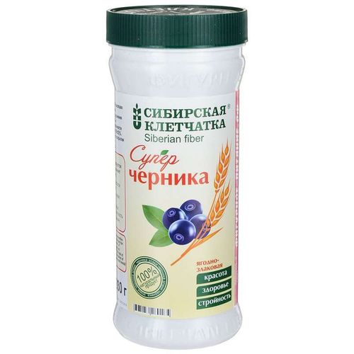 СИБИРСКАЯ КЛЕТЧАТКА СУПЕРЧЕРНИКА ГРАНУЛЫ  280 Г №1
