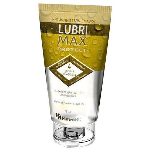 LUBRIMAX ГЕЛЬ-СМАЗКА ИНТИМ PROTECT ГЕЛЬ-ЛУБРИКАНТ 75 МЛ №1