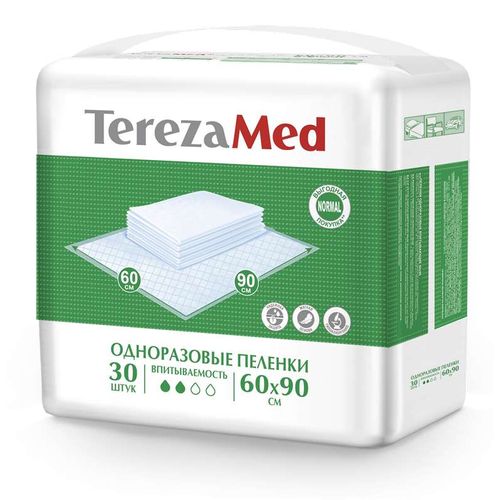 TEREZAMED ВПИТЫВАЮЩИЕ ПЕЛЕНКИ SUPER 60 Х 90 СМ ПЕЛЕНКИ ВПИТЫВАЮЩИЕ ВЗРОСЛЫЕ   №30