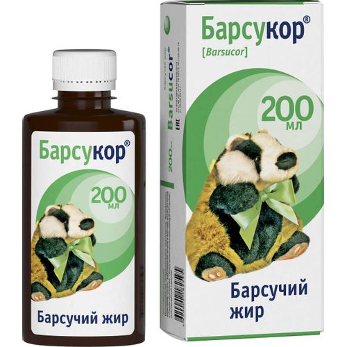 БАРСУКОР БАРСУЧИЙ ЖИР МАСЛО 200 МЛ №1