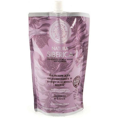 NATURA SIBERICA БАЛЬЗАМ ДЛЯ ОКРАШЕННЫХ И ПОВРЕЖДЕННЫХ ВОЛОС ЗАЩИТА И БЛЕСК БАЛЬЗАМ ДЛЯ ВОЛОС 500 МЛ №1