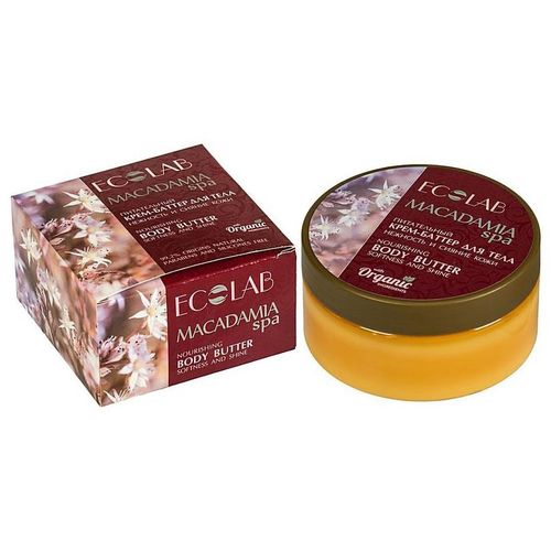 ECOLAB MACADAMIA SPA КРЕМ-БАТТЕР Д/ТЕЛА ПИТАТ НЕЖНОСТЬ И СИЯНИЕ КРЕМ ДЛЯ ТЕЛА 200 МЛ №1