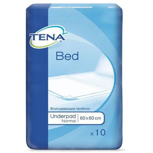 TENA BED NORMAL ПРОСТЫНИ 60Х60 ПЕЛЕНКИ ВПИТЫВАЮЩИЕ ВЗРОСЛЫЕ   №10