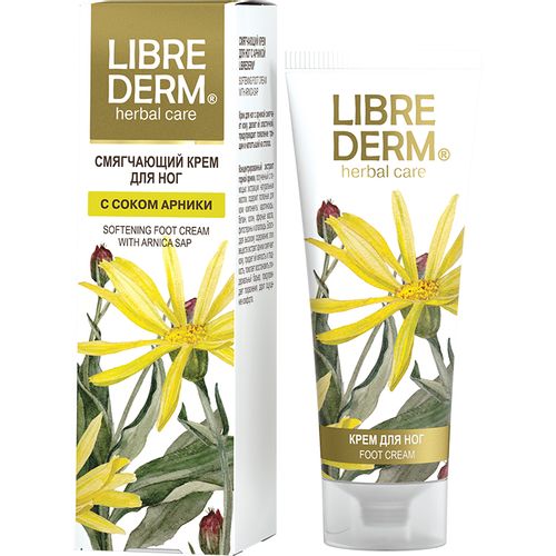 LIBREDERM HERBAL CARE КРЕМ Д/НОГ СМЯГЧАЮЩИЙ С АРНИКОЙ КРЕМ ДЛЯ НОГ  75 МЛ №1
