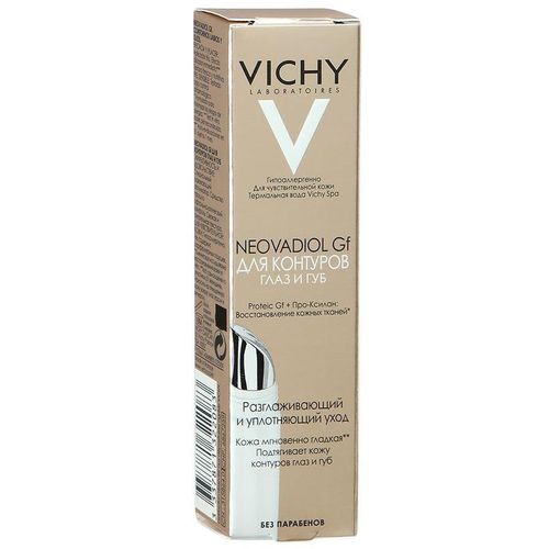 VICHY NEOVADIOL GF КРЕМ Д/КОНТУРА ГЛАЗ/ГУБ РАЗГЛАЖИВАЮЩИЙ КОСМЕТИЧЕСКИЙ КРЕМ  15 МЛ №1