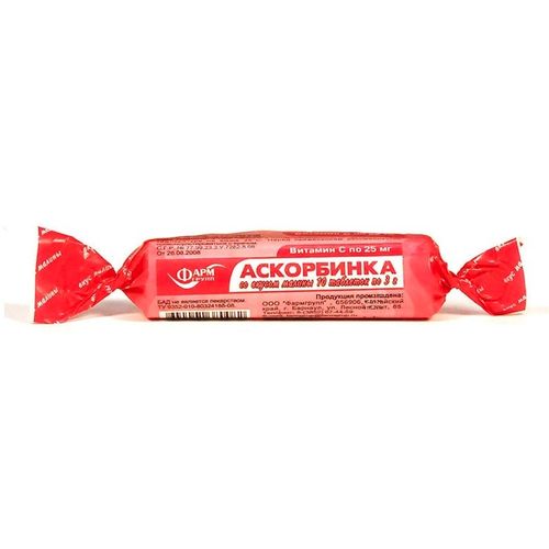 АСКОРБИНКА МАЛИНА ТАБЛЕТКИ  3 Г №10