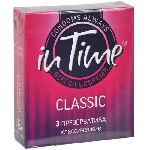 IN TIME CLASSIC ПРЕЗЕРВАТИВЫ ПРЕЗЕРВАТИВ    №3