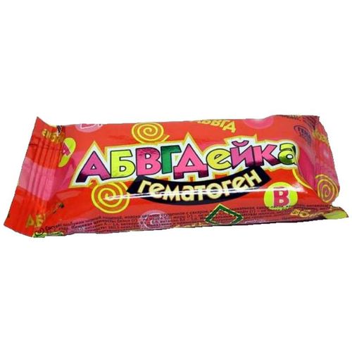 ГЕМАТОГЕН "АБВГДЕЙКА" ПЛИТКА 50 Г №1