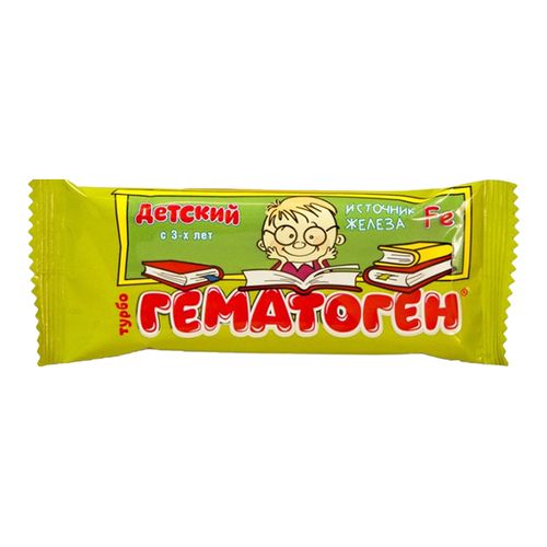 ТУРБОГЕМАТОГЕН РУССКИЙ ШКОЛЬНЫЙ ПЛИТКА 35 Г №1