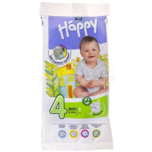 BELLA BABY HAPPY ПОДГУЗНИКИ 4 MAXI 8-18КГ ПОДГУЗНИКИ ДЕТСКИЕ №1