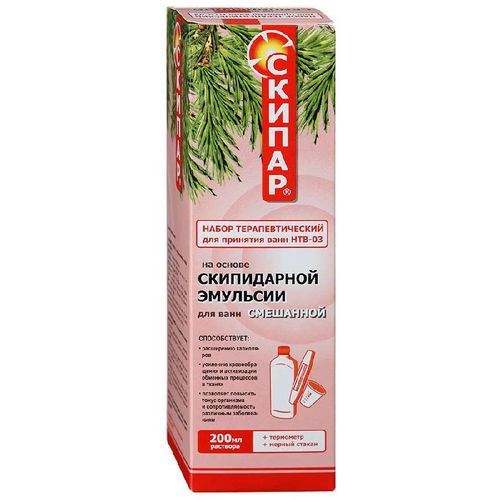 СКИПАР ТОНУС ЭМУЛЬСИЯ Д/ВАНН КОСМЕТИЧЕСКАЯ ЭМУЛЬСИЯ 250 МЛ №1