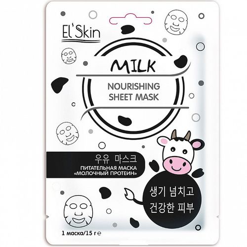 EL-SKIN МАСКА ПИТАТЕЛЬНАЯ МОЛОЧНЫЙ ПРОТЕИН ES-920 МАСКА ТКАНЕВАЯ 15 Г №1
