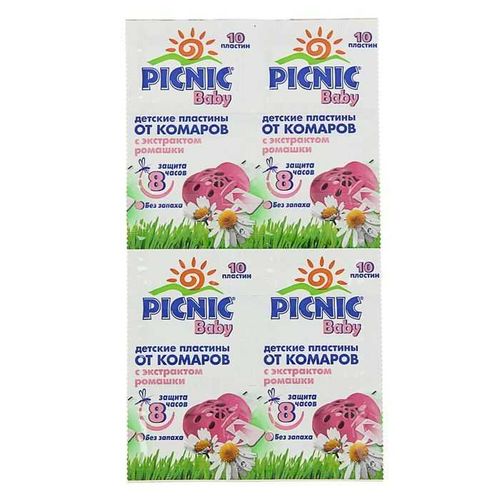 PICNIC BABY ПЛАСТИНЫ ОТ КОМАРОВ ПЛАСТИНЫ [РЕПЕЛЛЕНТНЫЕ]   №10