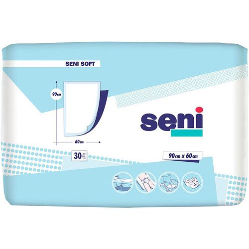 SENI SOFT ПЕЛЕНКИ ВПИТЫВАЮЩИЕ 60Х90 СМ ПЕЛЕНКИ ВПИТЫВАЮЩИЕ ВЗРОСЛЫЕ   №30