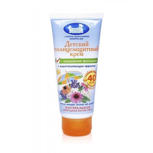 НАША МАМА КРЕМ СОЛНЦЕЗАЩИТНЫЙ ВОДООТТАЛКИВАЮЩИЙ SPF40 КОСМЕТИЧЕСКИЙ КРЕМ 50 МЛ №1