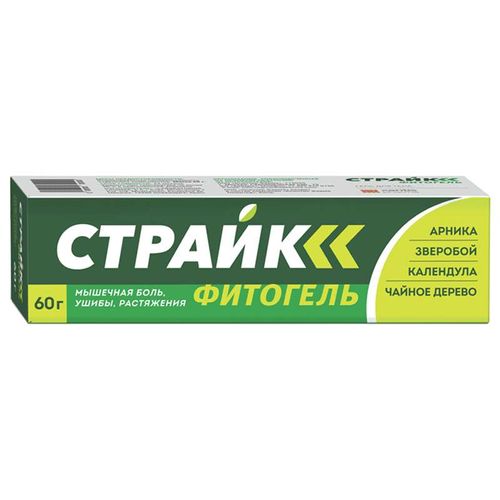СТРАЙК ФИТОГЕЛЬ КОСМЕТИЧЕСКИЙ ГЕЛЬ 60 МЛ №1