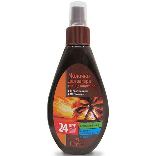 ФЛОРЕСАН ПАЛЬМОВЫЙ РАЙ МОЛОЧКО СОЛНЦЕЗАЩИТ Д/ЗАГАРА SPF24 (Ф-251) КОСМЕТИЧЕСКОЕ МОЛОЧКО 160 МЛ №1