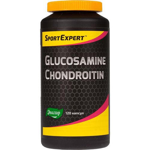 ЭВАЛАР SPORTEXPERT GLUCOSAMINE CHONDROITIN (ГЛЮКОЗАМИН И ХОНДРОИТИН) КАПСУЛЫ  0,76 Г №120