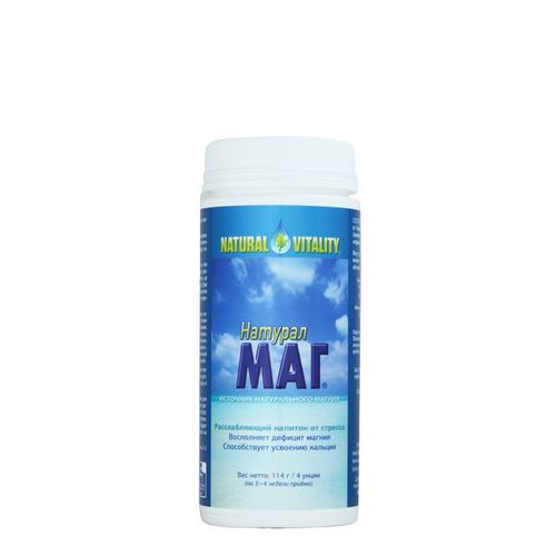 НАТУРАЛ МАГ ПОРОШОК ДЛЯ ПРИГОТОВЛЕНИЯ НАПИТКА 114 Г №1