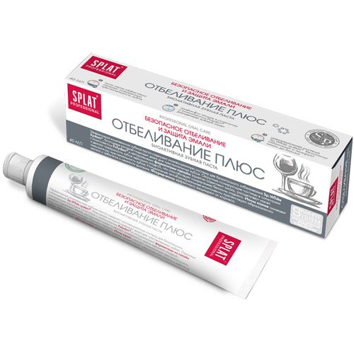SPLAT PROFESSIONAL З/ПАСТА ОТБЕЛИВАНИЕ ПЛЮС ЗУБНАЯ ПАСТА ОТБЕЛИВАЮЩАЯ 40 МЛ №1