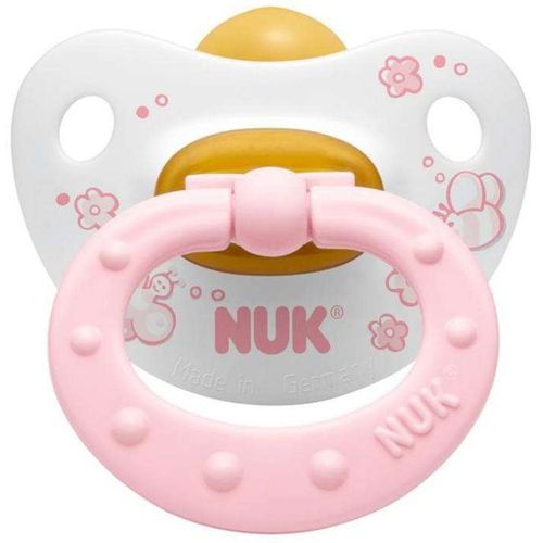 NUK BABY ROSE СОСКА-ПУСТЫШКА ЛАТЕКС.ОРТОДОН.Р 1 10725759 ПУСТЫШКА   №1