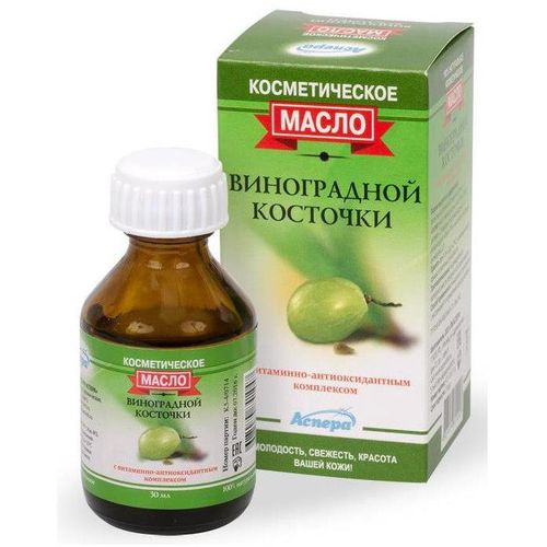 АСПЕРА МАСЛО КОСМЕТИЧЕСКОЕ ВИНОГРАДНОЙ КОСТОЧКИ КОСМЕТИЧЕСКОЕ МАСЛО 30 МЛ №1