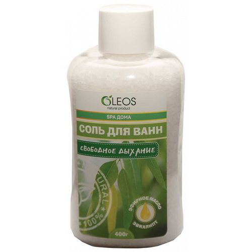 OLEOS СОЛЬ Д/ВАНН МОРСКАЯ СВОБОДНОЕ ДЫХАНИЕ КОСМЕТИЧЕСКИЕ СРЕДСТВА ДЛЯ РАСТВОРЕНИЯ 400 Г №1