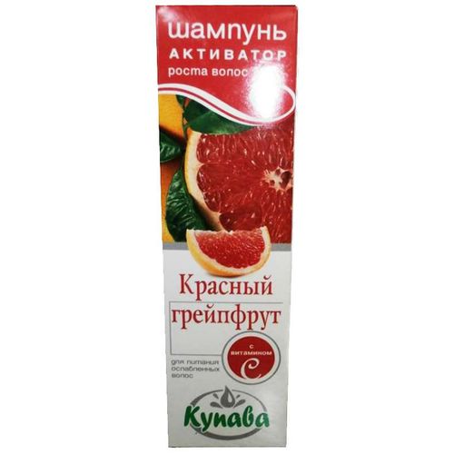 КУПАВА ШАМПУНЬ-АКТИВАТОР РОСТА ВОЛОС КРАСН.ГРЕЙПФРУТ ШАМПУНЬ ДЛЯ ВОЛОС 250 МЛ №1