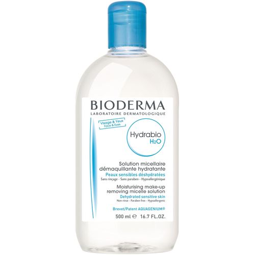 BIODERMA HYDRABIO H2O МИЦЕЛЛЯРНЫЙ РАСТВОР ВОДА МИЦЕЛЛЯРНАЯ  500 МЛ №1