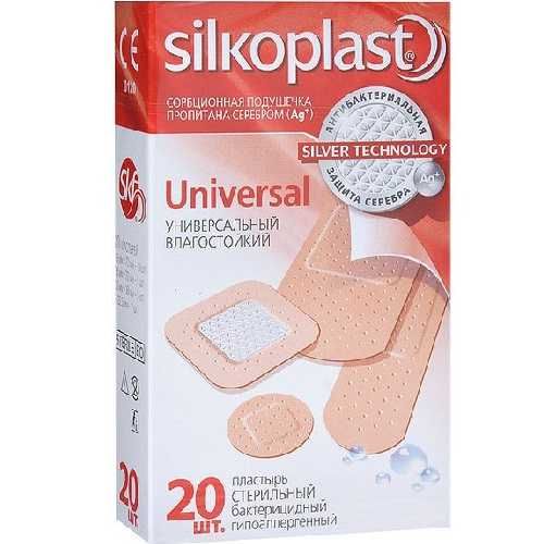 SILKOPLAST ПЛАСТЫРЬ UNIVERSAL ПЛАСТЫРЬ №20