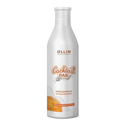 OLLIN COCKTAIL BAR КРЕМ-ШАМПУНЬ Д/ВОЛОС ВОССТАНОВЛЕНИЕ ЯИЧНЫЙ КОКТЕЙЛЬ ШАМПУНЬ ДЛЯ ВОЛОС 500 МЛ №1