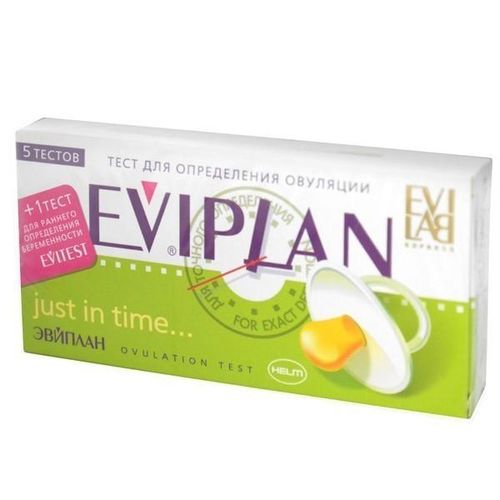 EVIPLAN ТЕСТ НА ОВУЛЯЦИЮ+1 ТЕСТ НА БЕРЕМ ТЕСТ НА БЕРЕМЕННОСТЬ И ОВУЛЯЦИЮ №5