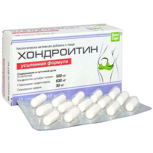 ХОНДРОИТИН УСИЛЕННАЯ ФОРМУЛА КАПСУЛЫ  417 МГ №180
