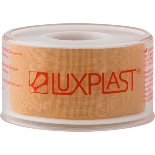 LUXPLAST ПЛАСТ.ФИКСИР. НА ТКАН. ОСНОВЕ ТЕЛЕСН. 5М*2,5СМ ПЛАСТЫРЬ НА ТКАНЕВОЙ ОСНОВЕ   №1