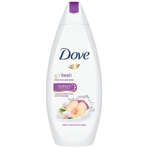DOVE КРЕМ-ГЕЛЬ ДЛЯ ДУША СЛИВА И ЦВЕТЫ САКУРЫ КОСМЕТИЧЕСКИЙ ГЕЛЬ 250 МЛ №1