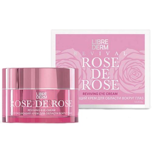 LIBREDERM ROSE DE ROSE ВОЗРОЖДАЮЩИЙ КРЕМ Д/ОБЛ ВОКРУГ ГЛАЗ КРЕМ ДЛЯ ЛИЦА  15 МЛ №1