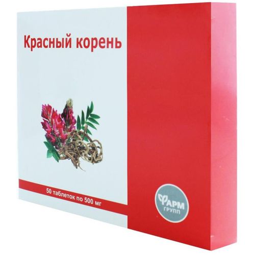КРАСНЫЙ КОРЕНЬ ТАБЛЕТКИ  500 Г №50