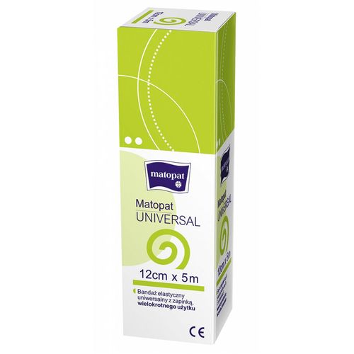 MATOPAT UNIVERSAL БИНТ ЭЛАСТИЧНЫЙ УНИВЕРСАЛЬНЫЙ БИНТ ЭЛАСТИЧНЫЙ 5,0 МХ12,0 СМ №1