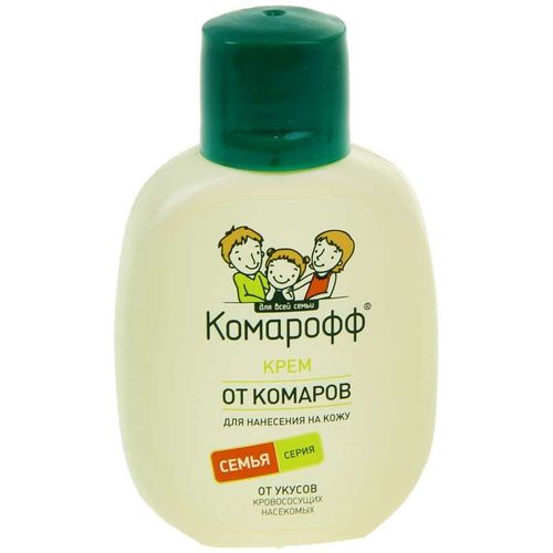 КОМАРОФФ "СЕМЬЯ" КРЕМ ОТ КОМАРОВ НАНЕСЕНИЕ НА КОЖУ КРЕМ [РЕПЕЛЛЕНТНЫЙ] 60 МЛ №1